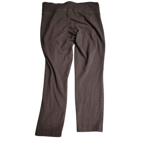 Workout Leggings TWO 2 Black Running Zumba Cardio Strength Training Yoga Pants - Picture 5 of 10